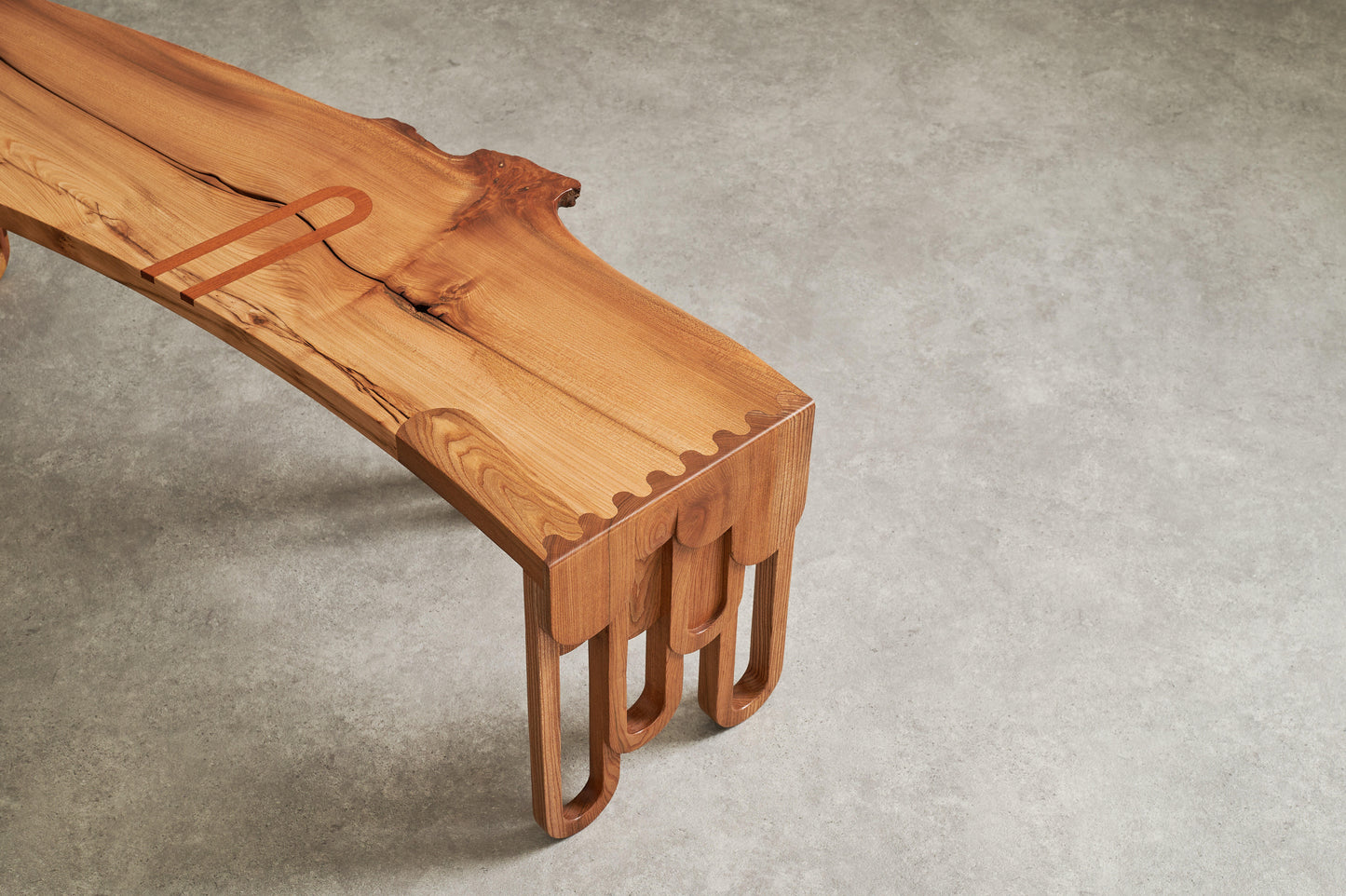 Drip Bench in Elm